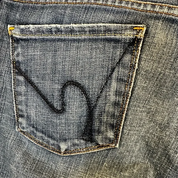 Citizens Of Humanity Low Waist Flare Jeans Size 29 COH Womens Y2K Made in USA - Picture 5 of 16